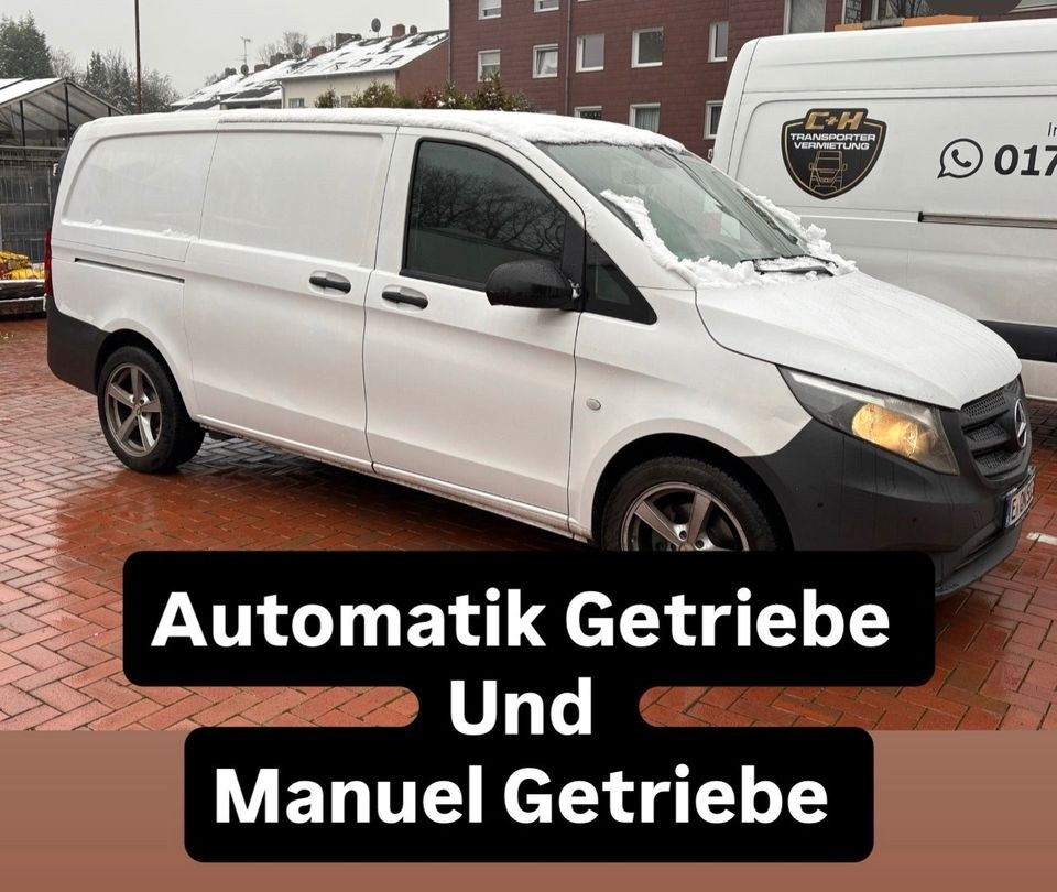 Mercedes Vito Manuel Automatik Getriebe mieten in Mülheim an der Ruhr