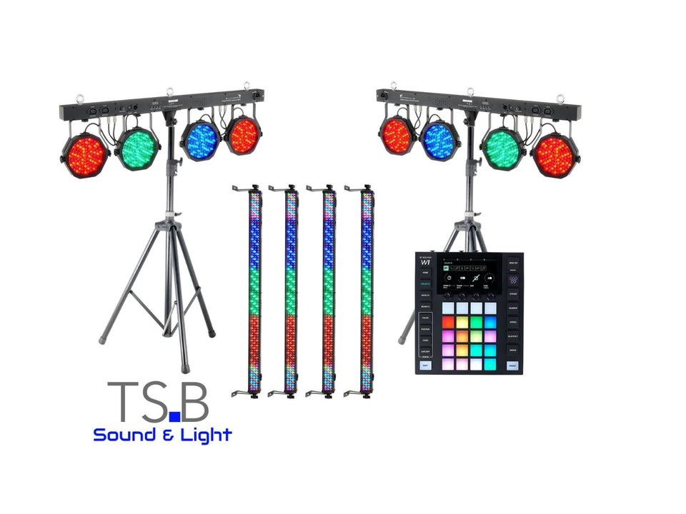TSB Lichtpaket L Lichttechnik mieten bei TSB Sound & Light