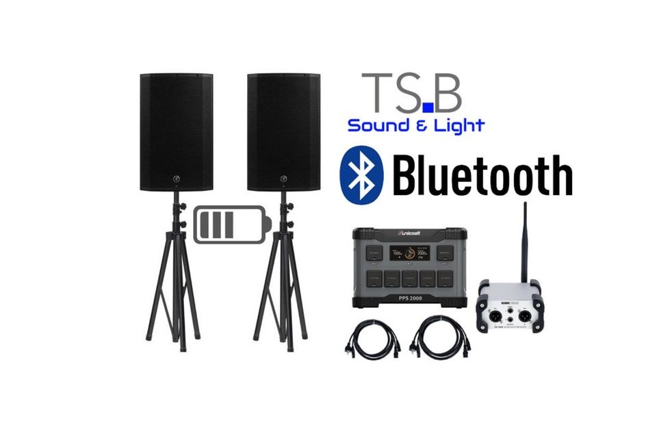PA Lautsprecher Akku Batterie SOUNDBOKS mieten bei TSB Sound & Light