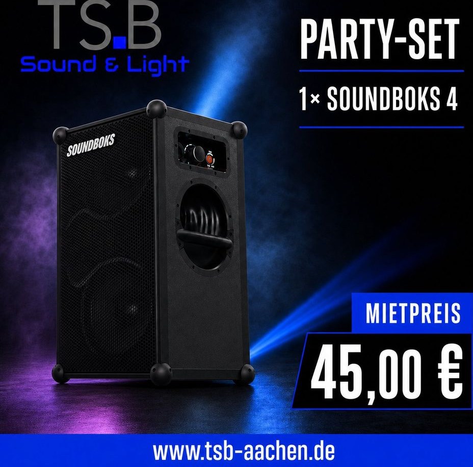 SOUNDBOKS 4 mieten bei TSB Sound & Light – Party-Sound