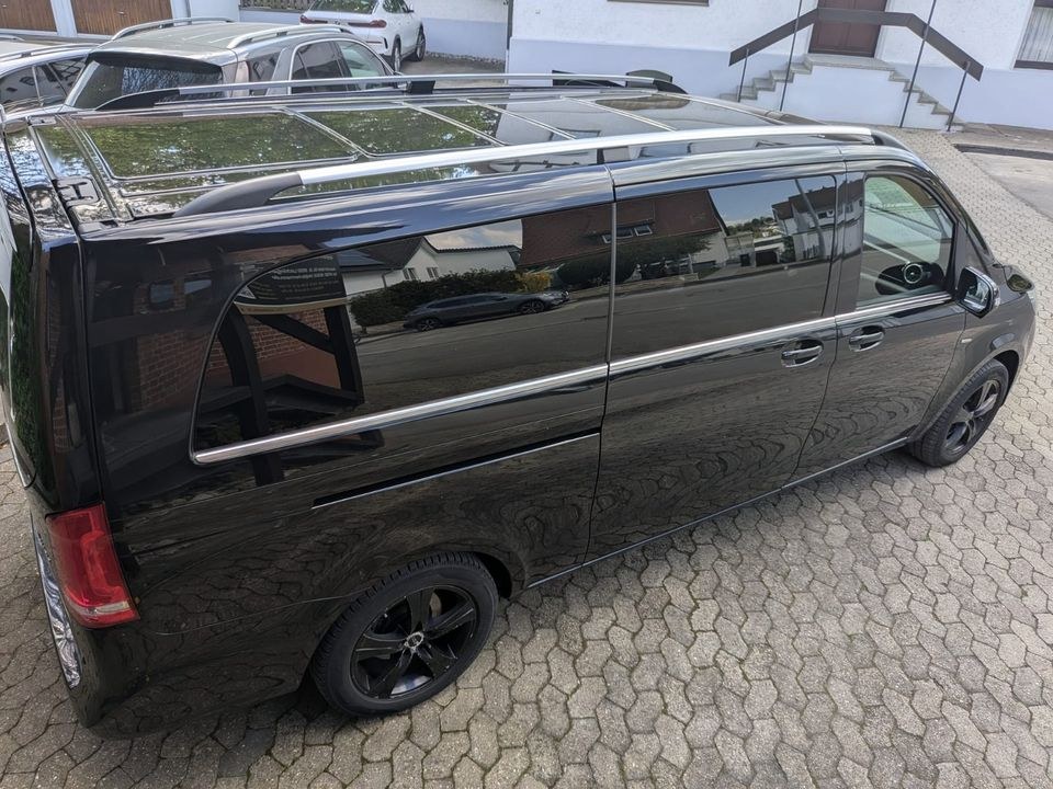 Mercedes Bus km frei extralang V Klasse Allrad mieten in Laichingen – 2