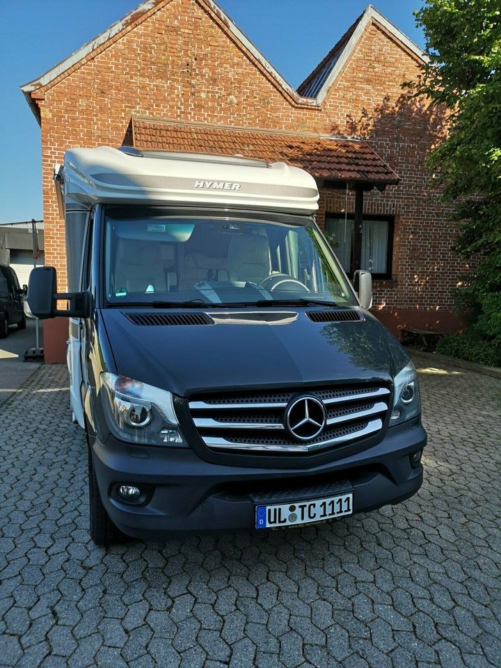 Wohnmobile Mercedes Hymer Vollaustattung mieten in Laichingen – 2