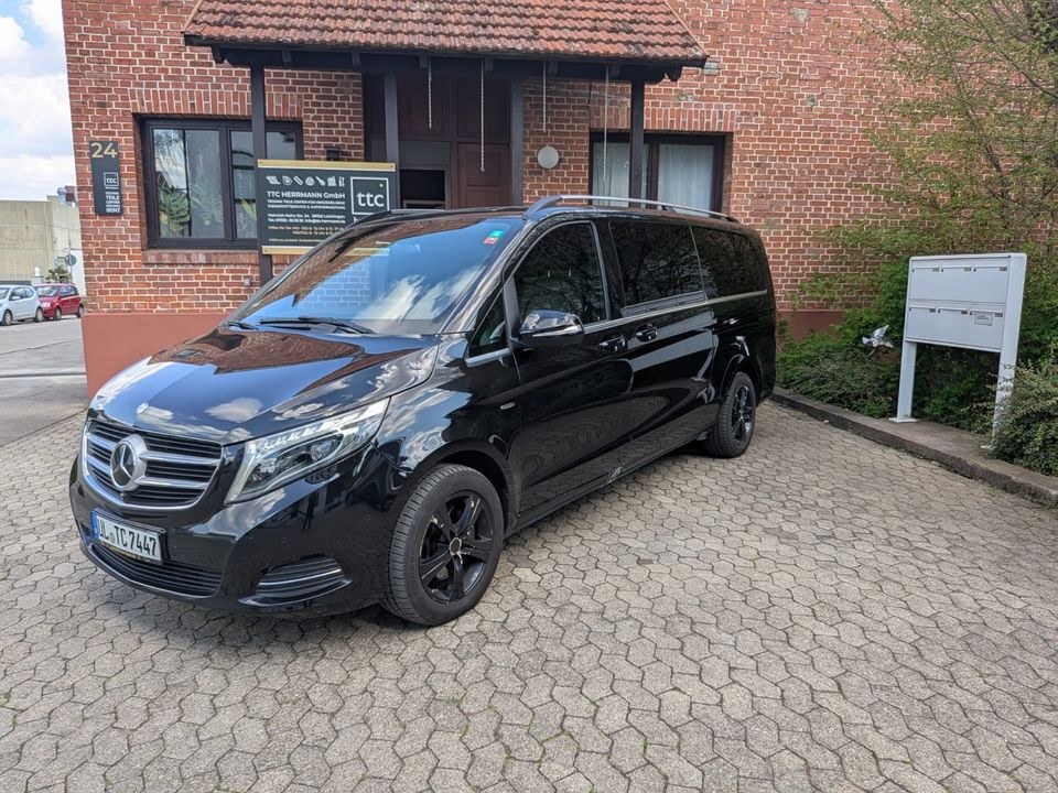 Mercedes Bus km frei extralang V Klasse Allrad mieten in Laichingen