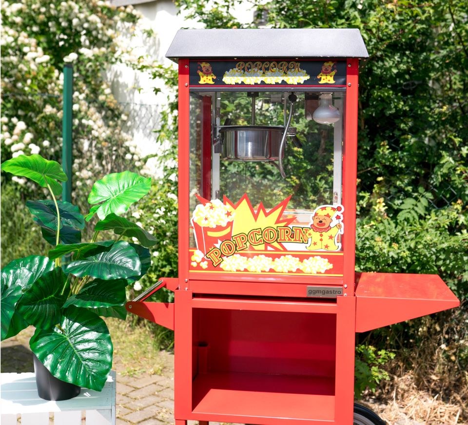 Popcornmaschine mieten bei Lager & Abhol – Kino-Popcorn selbst gemacht
