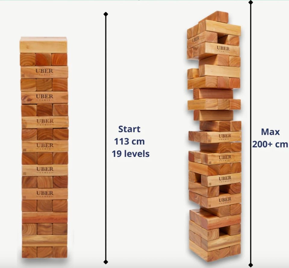 Jenga XXXL 200cm Eventmodul mieten bei Lager & Abhol – Spiel & Spaß – 3