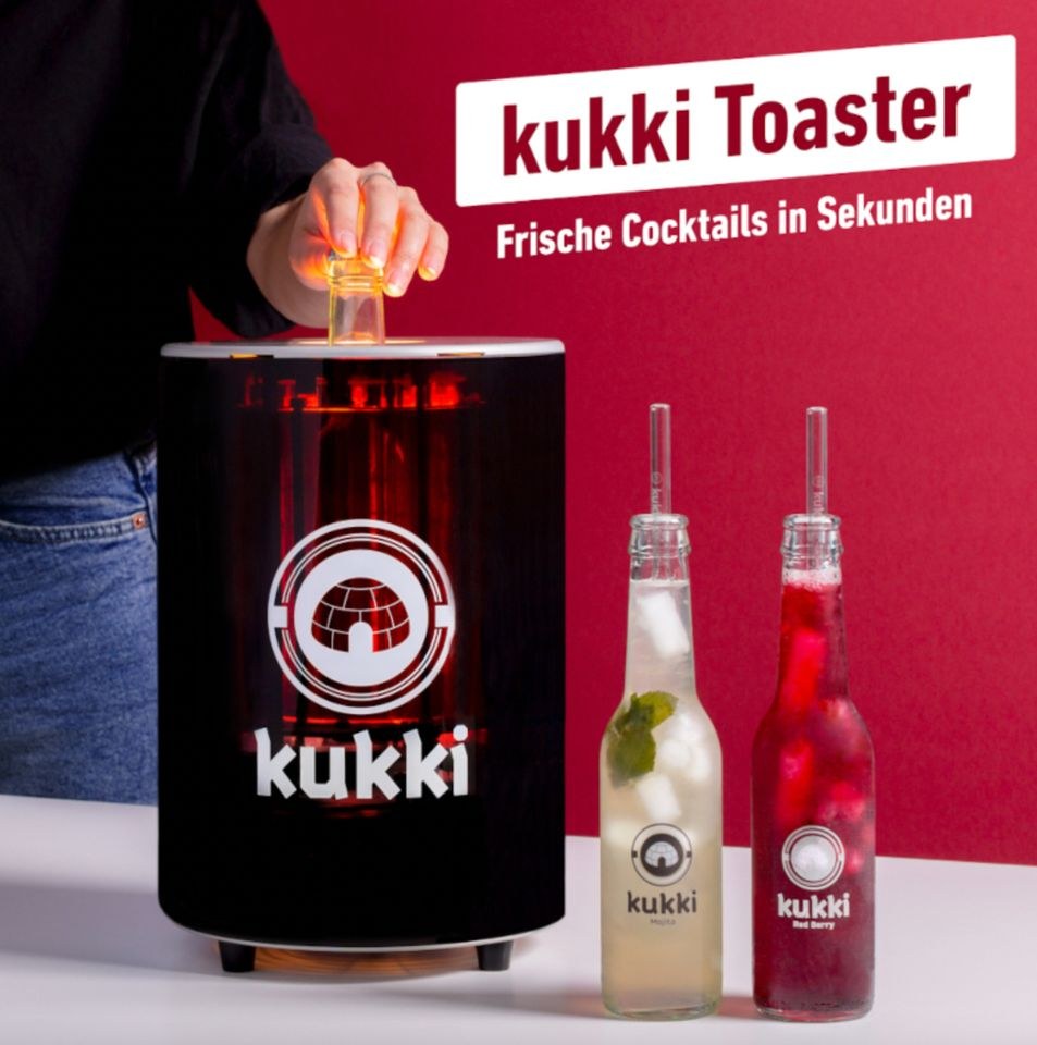 Cocktailmaschine Kukki Toaster Cocktailbar mieten bei Lager & Abhol – 3