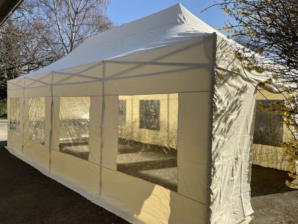 Zelt 4 x 8 Faltpavillon Partyzelt Gartenzelt mieten in Kirchzarten – 4