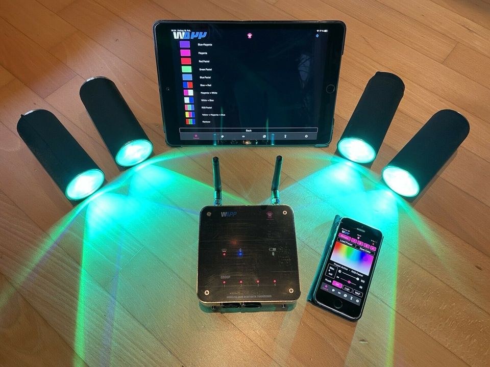 W APP Ape Labs Dekobeleuchtung Licht DMX mieten in Kirchzarten