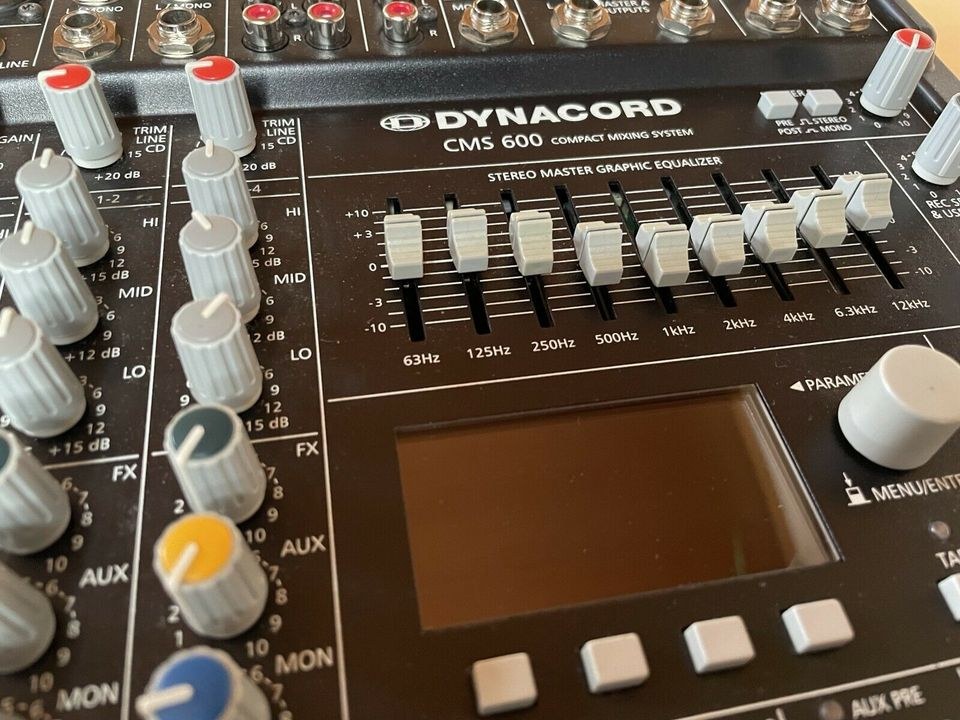 Dynacord CMS600 3 Mischpult analoger Mixer PA mieten in Kirchzarten