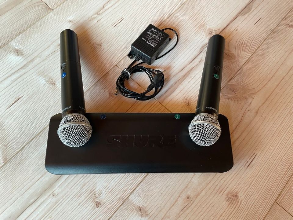 Shure SM 58 Funkmikro Dual mieten in Kirchzarten – Sound, der ankommt