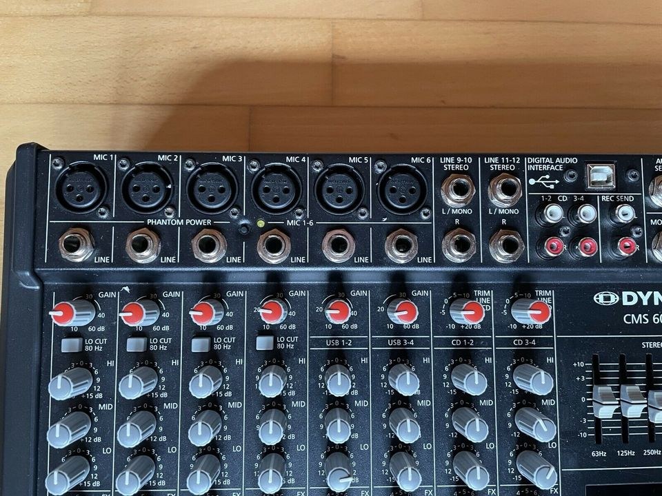 Dynacord CMS600 3 Mischpult analoger Mixer PA mieten in Kirchzarten – 3