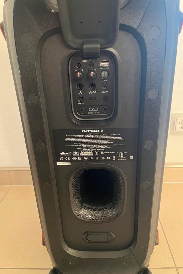 JBL Partybox 310 mieten bei Verleih AH – Party-Sound – 4