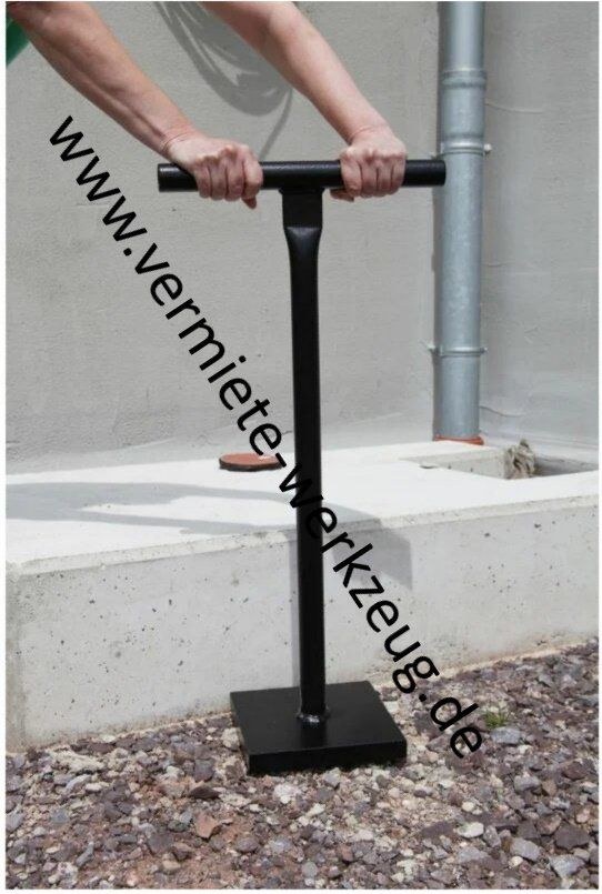Bodenstampfer Handstampfer Bodenverdichter mieten – 3