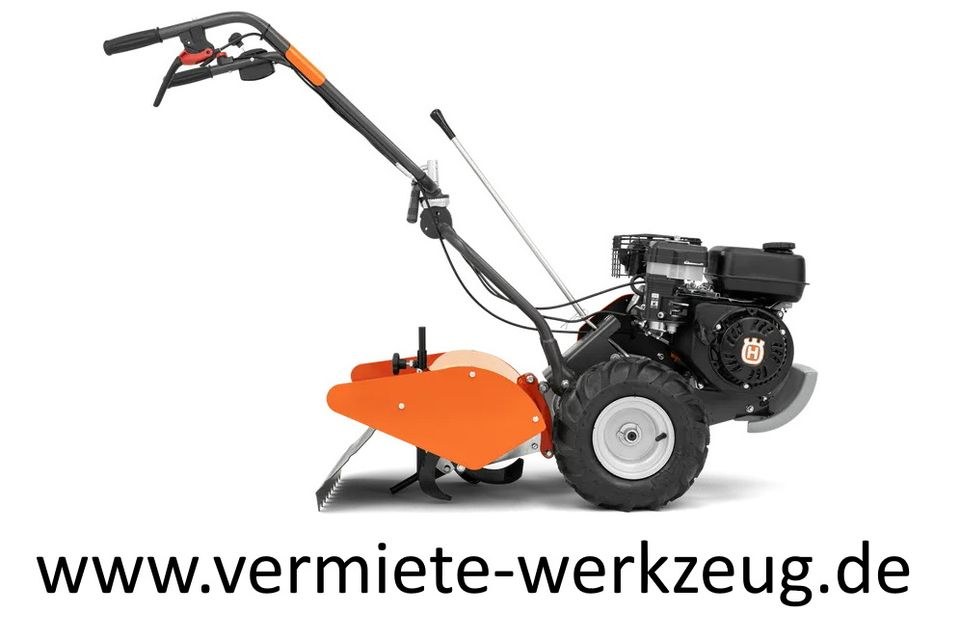 Gartenfräse Bodenfräse Husqvarna Ackerfräse mieten – 4