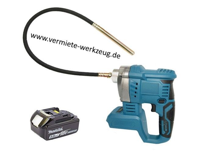 Akku Betonverdichter Betonrüttler Rüttelflasche mieten – 2