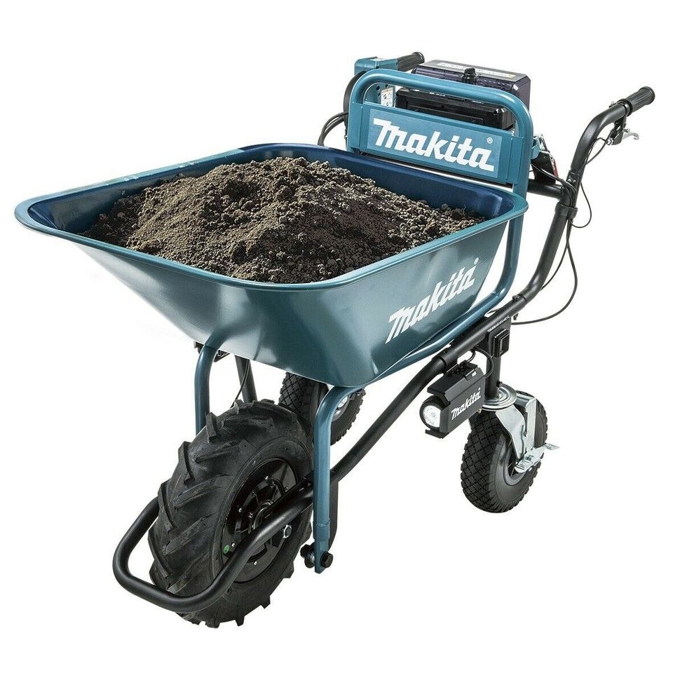 Makita Akku Schubkarre Dumper elektrisch Steine mieten – 4