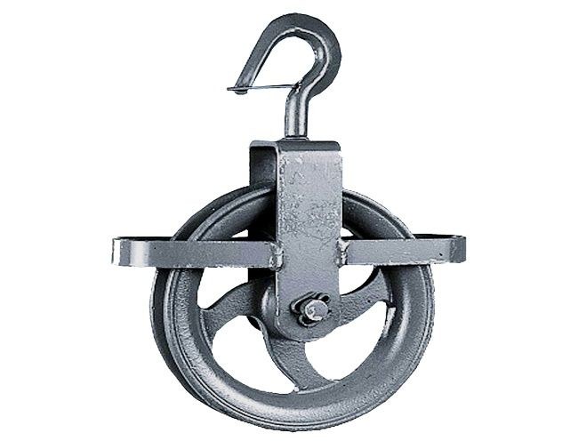 Umlenkrolle Seil Arm Schellen f Baugerüst mieten – 3
