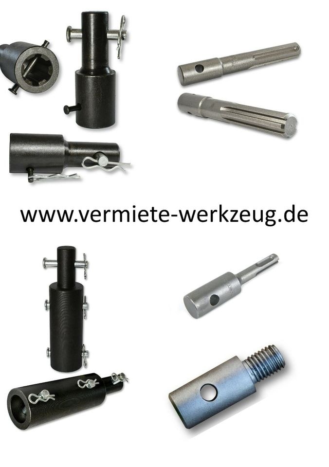 Bohrer Erdbohrer Pfahlbohrer Adapter mieten in Sundern (Sauerland) – 3