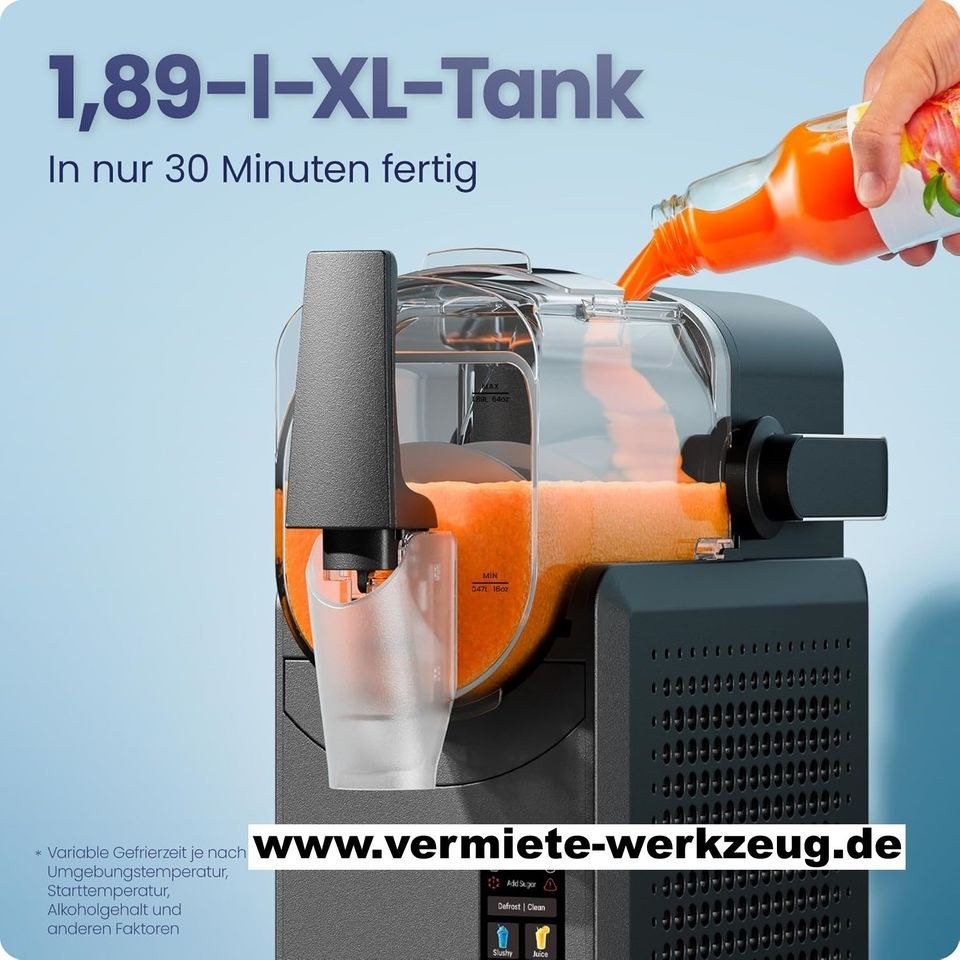 Slushmaker Slusheis Milchshake Frappe Cocktail mieten – 4