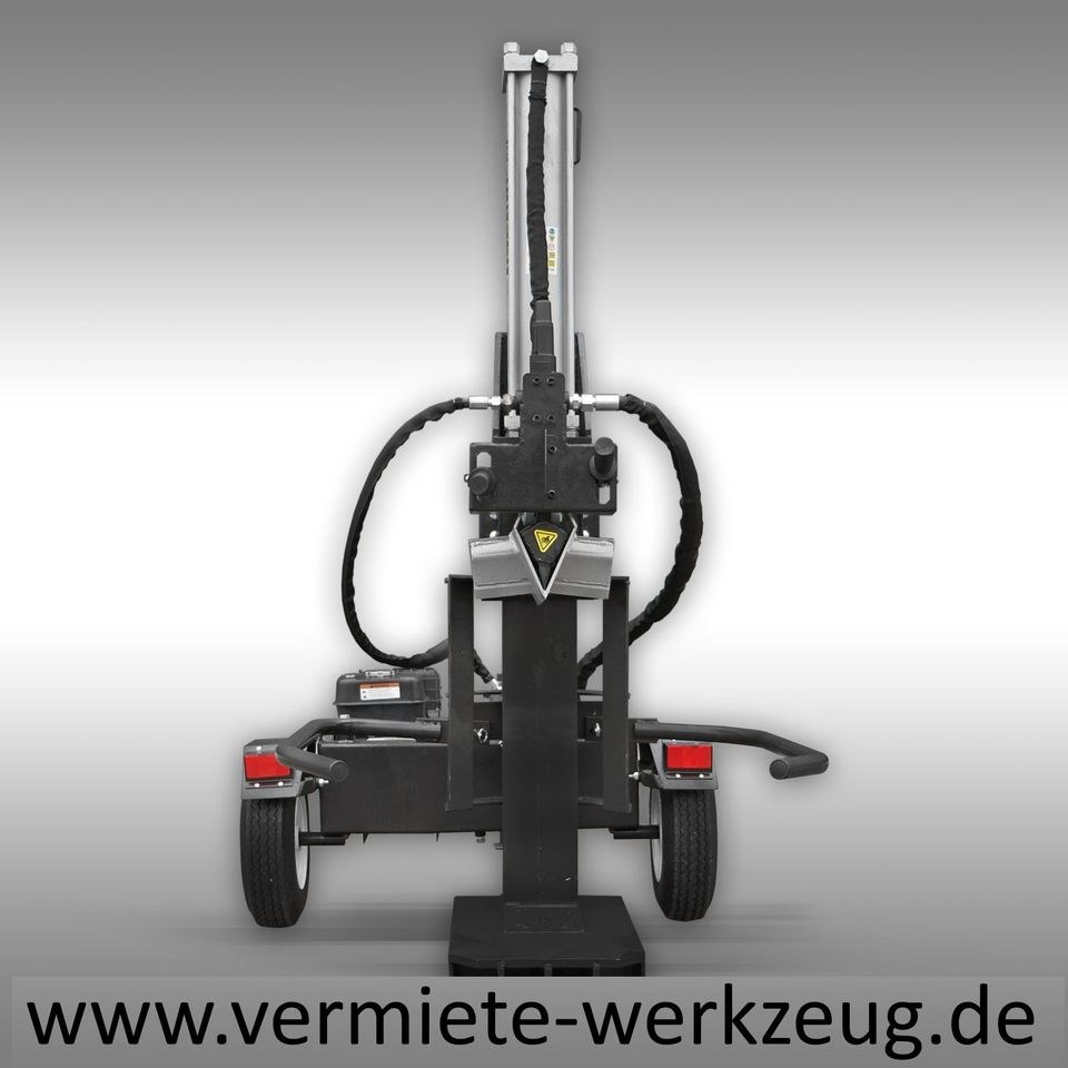 STVO Zulassung 22t Holzspalter Benzin Strom mieten – 4