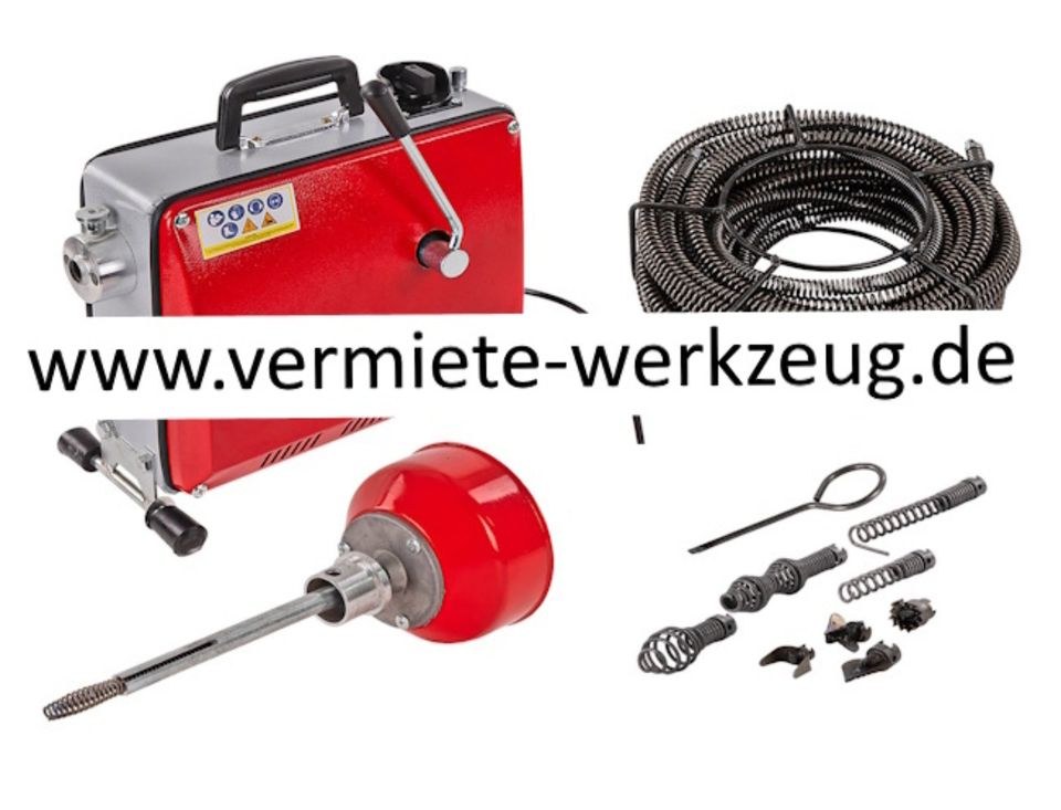Rohrreinigungsgerät Reinigungsmaschine mieten in Sundern (Sauerland) – 2