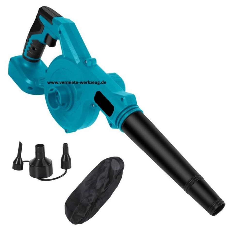 Laubbläser Akku Makita Blätter Staub Äste Haare mieten – 3