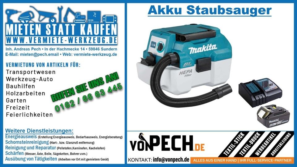Makita Akku SETPREIS f alle Geräte mieten in Sundern (Sauerland) – 2