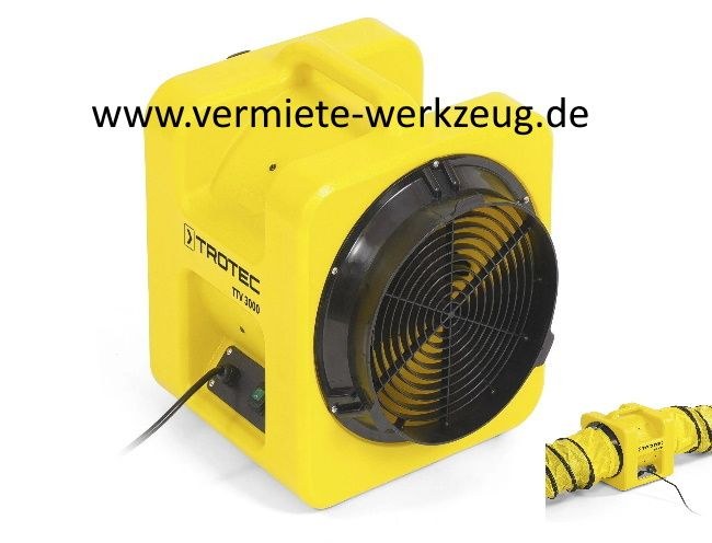 Baulüfter Axialgebläse Ventilator Entlüfter mieten – 2