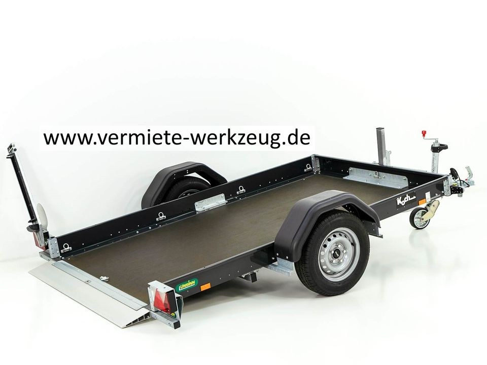 750 kg Tieflader Fahrzeugtransporter Plattform mieten – 2