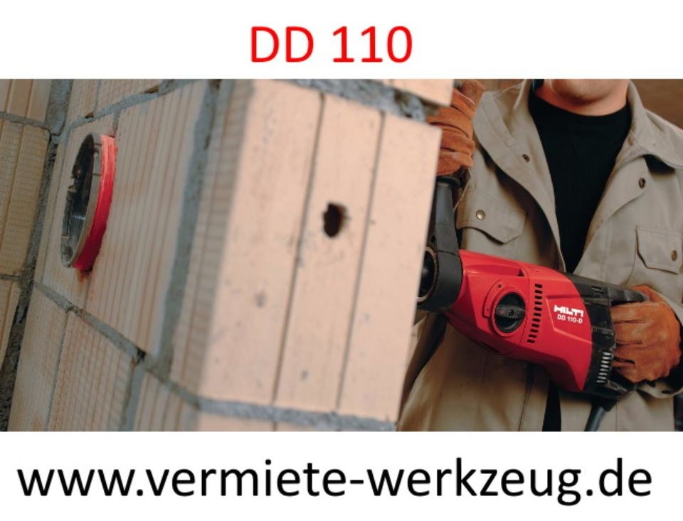 Hilti DD 110 W D Kernbohrgerät Kernbohrmaschine mieten – 4