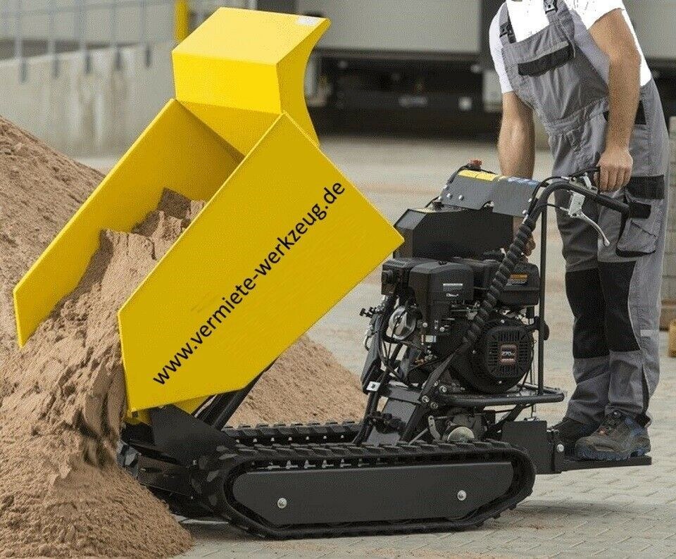 Minidumper Kettendumper Raupendumper mieten in Sundern (Sauerland) – 4