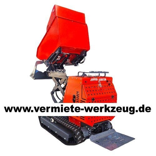 Dumper Selbstlader Hochkipper Kette Raupe Mulden mieten – 4