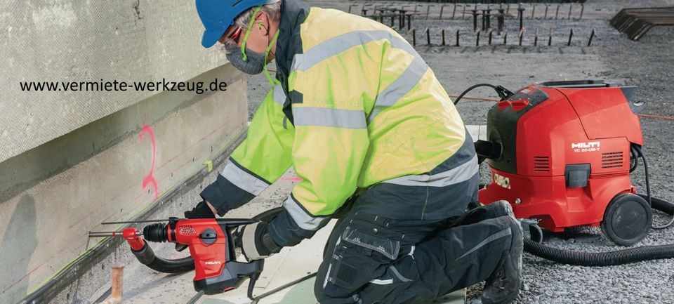 Kombihammer groß Bohren Meißeln Bohrhammer Hilti mieten – 4