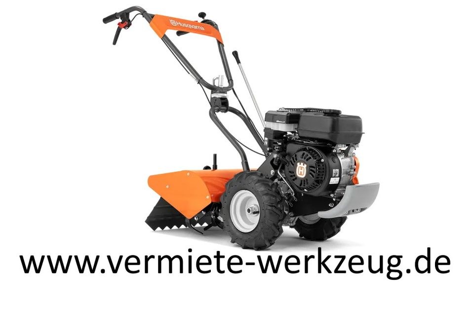 Gartenfräse Bodenfräse Husqvarna Ackerfräse mieten – 2