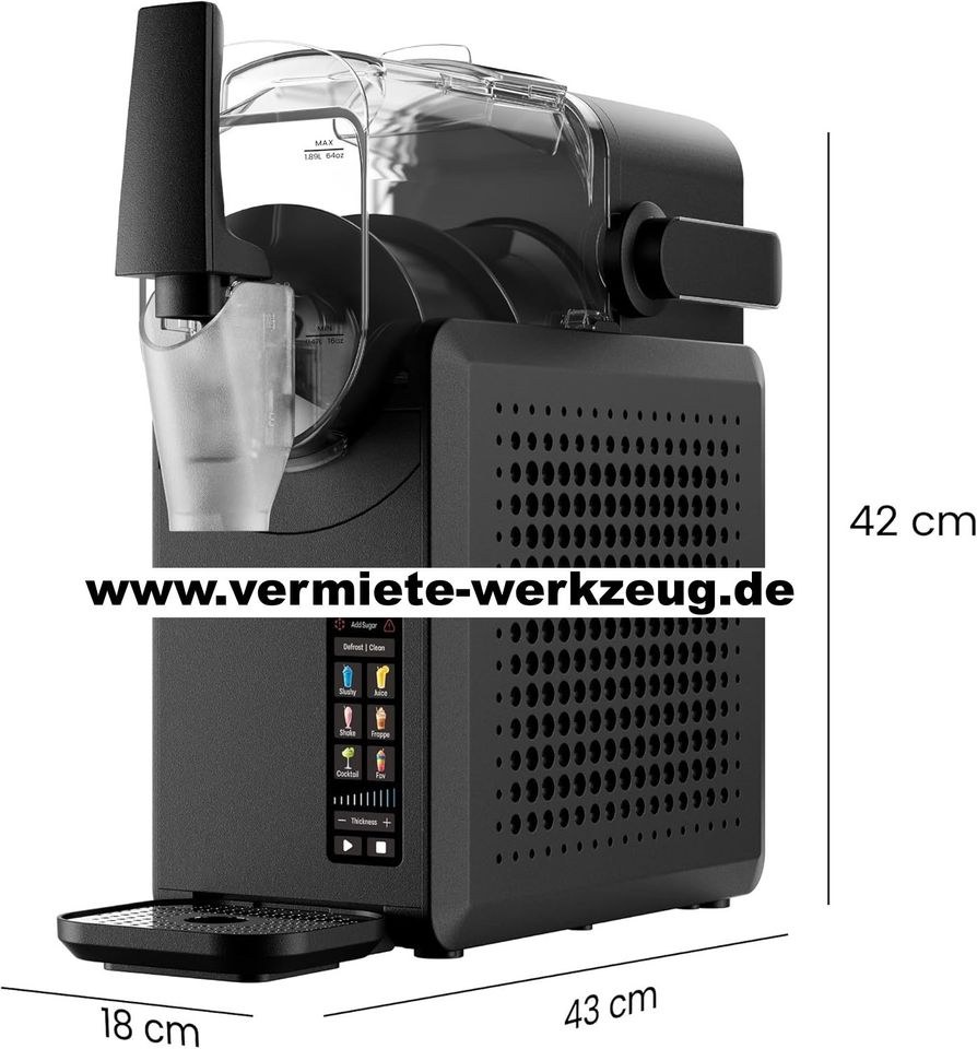 Slushmaker Slusheis Milchshake Frappe Cocktail mieten – 3