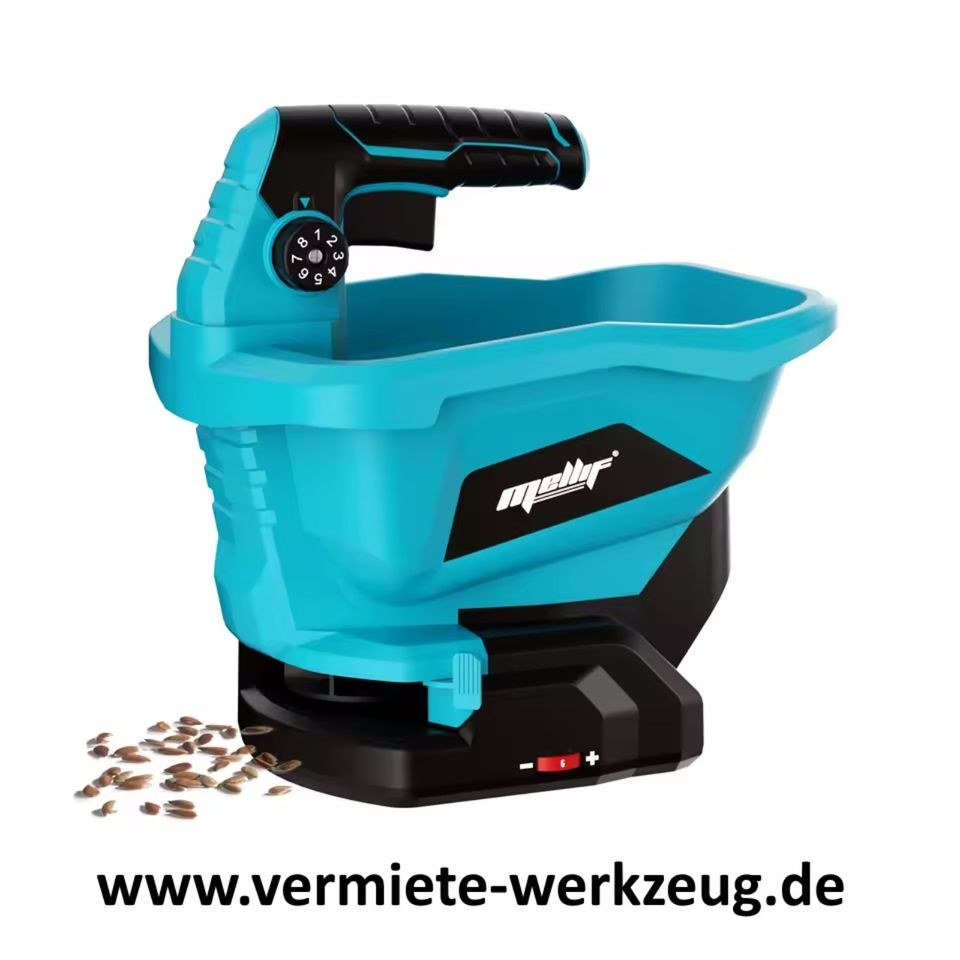 Akku Sämaschine Saatgerät Streuwagen Dünger mieten – 3