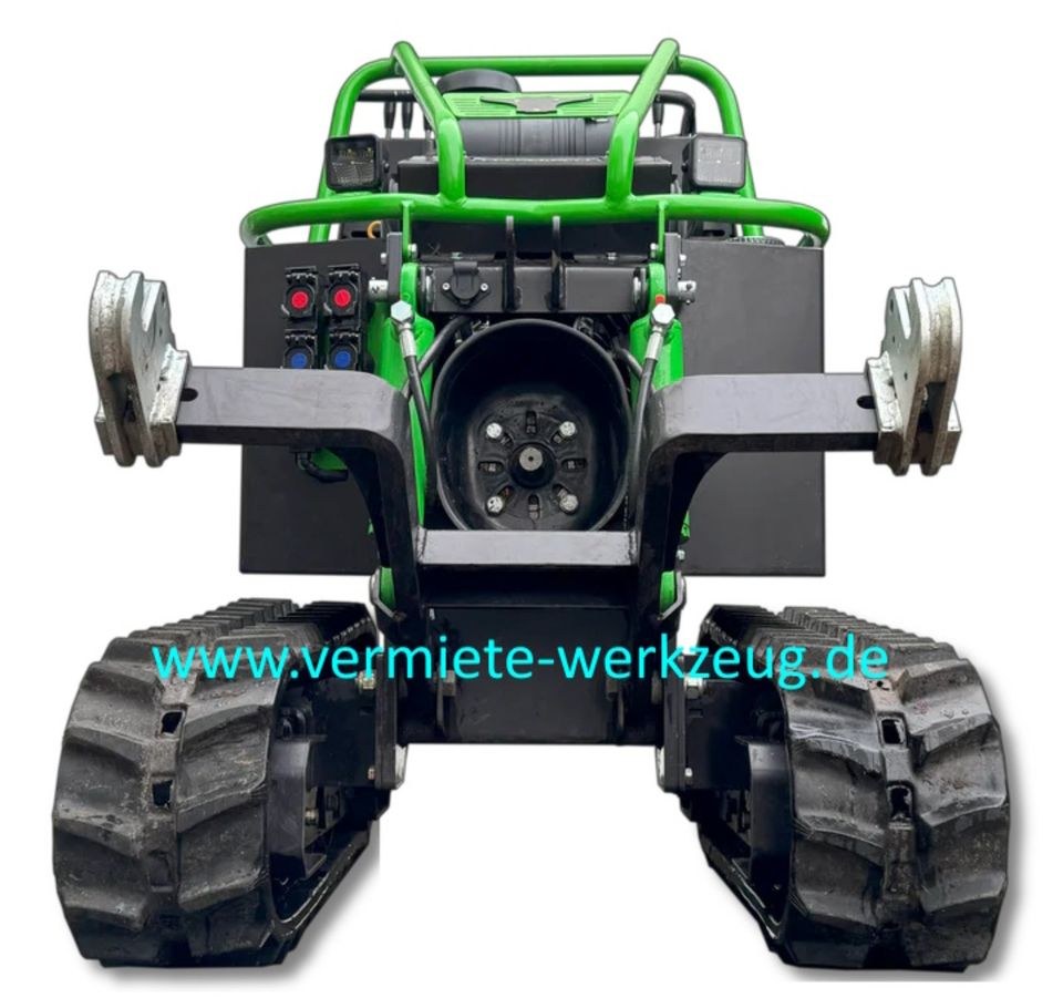 Mox Geräteträger Forstmulcher Fräse Mäher mieten – 3