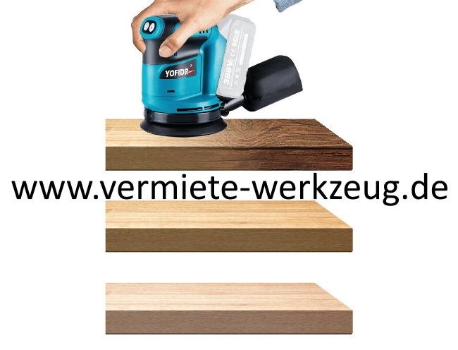 Schleifmaschine Akku Makita Exzenterschleifer mieten – 4