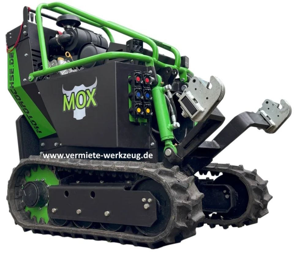 Mox Geräteträger Forstmulcher Fräse Mäher mieten – 2