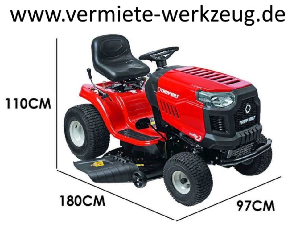 Rasentraktor Rasenmäher Mähmaschine mieten in Sundern (Sauerland) – 2