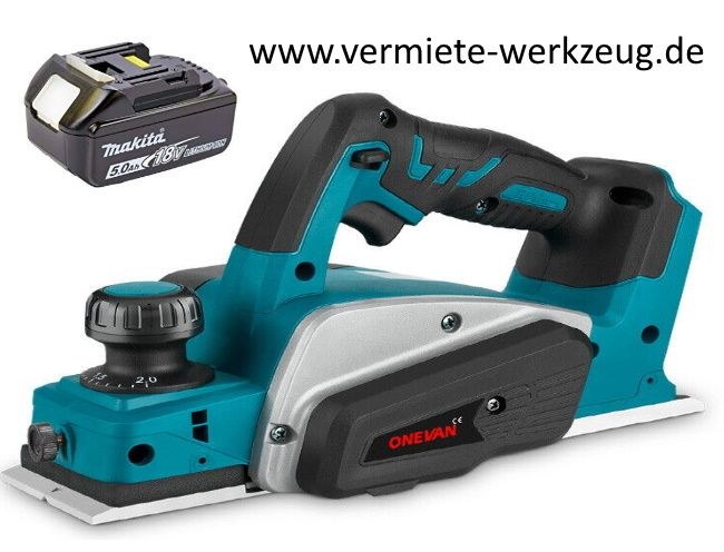 Elektrohobel Handhobel Hobelmaschine Akku mieten – 2