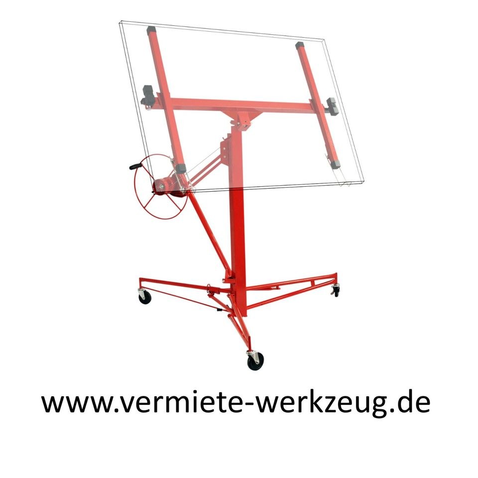 Plattenheber Plattenlift Rigips OSB Trockenbau mieten – 3