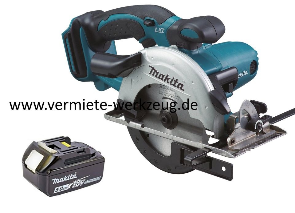 Handkreissäge 230V o Akku Makita Tauchsäge mieten – 4