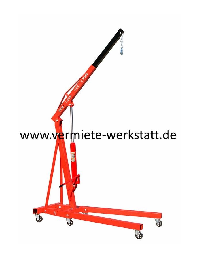 Werkstattkran Motorheber Motorkran mieten in Sundern (Sauerland) – 4