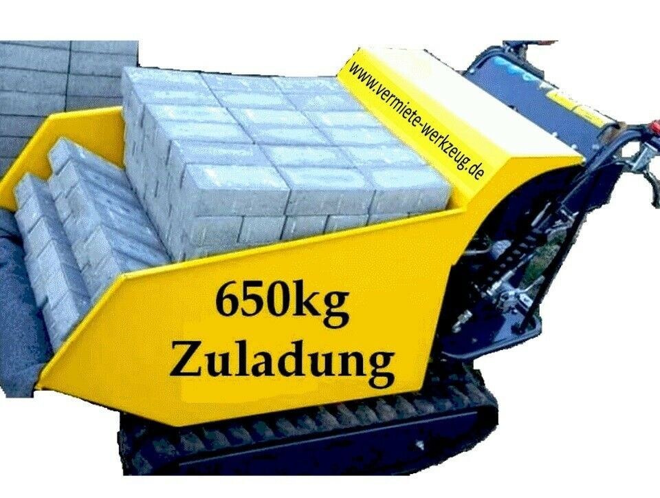 Minidumper Kettendumper Raupendumper mieten in Sundern (Sauerland) – 3