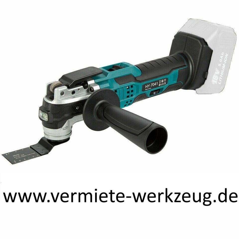 Akku Multifunktionswerkzeug Schleifer Multitool mieten – 3