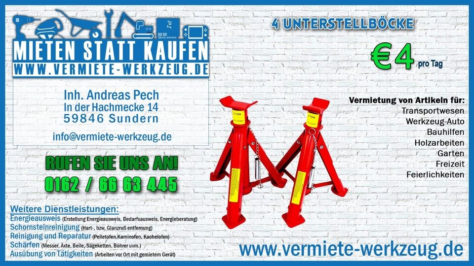 tiefer flacher Wagenheber 2,5 t Tonnen 80 360 mm mieten – 4