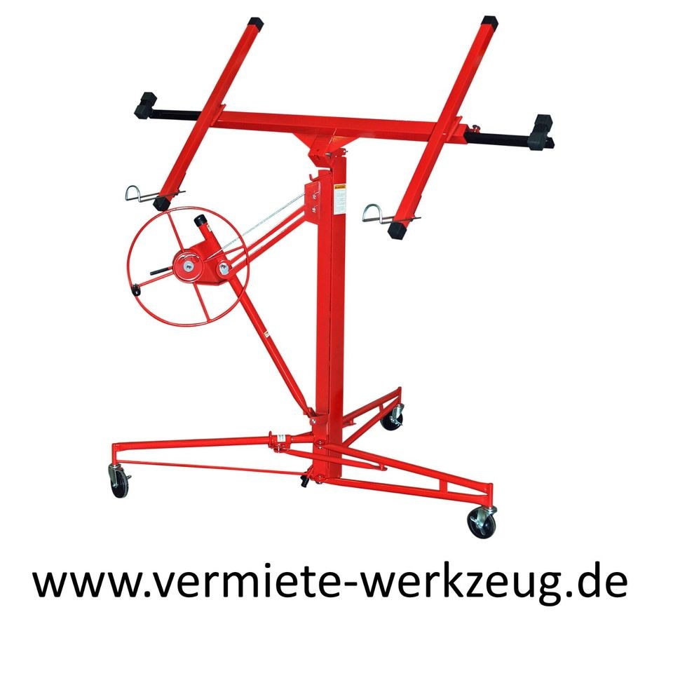 Plattenheber Plattenlift Rigips OSB Trockenbau mieten – 2