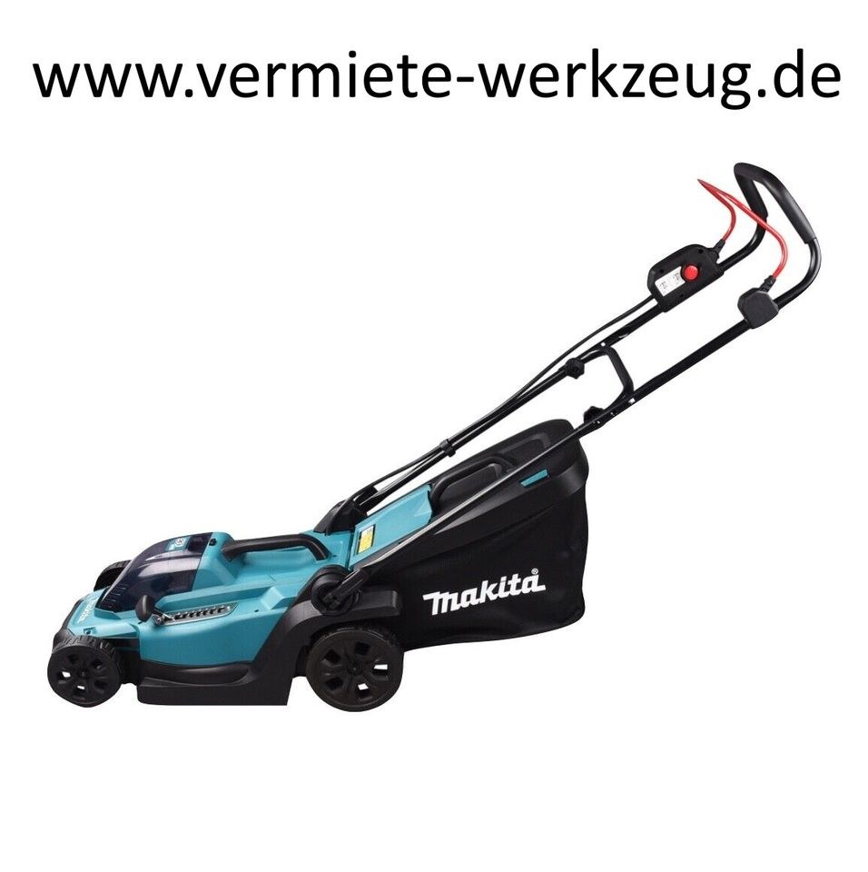 Akku Rasenmäher Rasentrimmer 33cm Makita mieten in Sundern (Sauerland) – 3