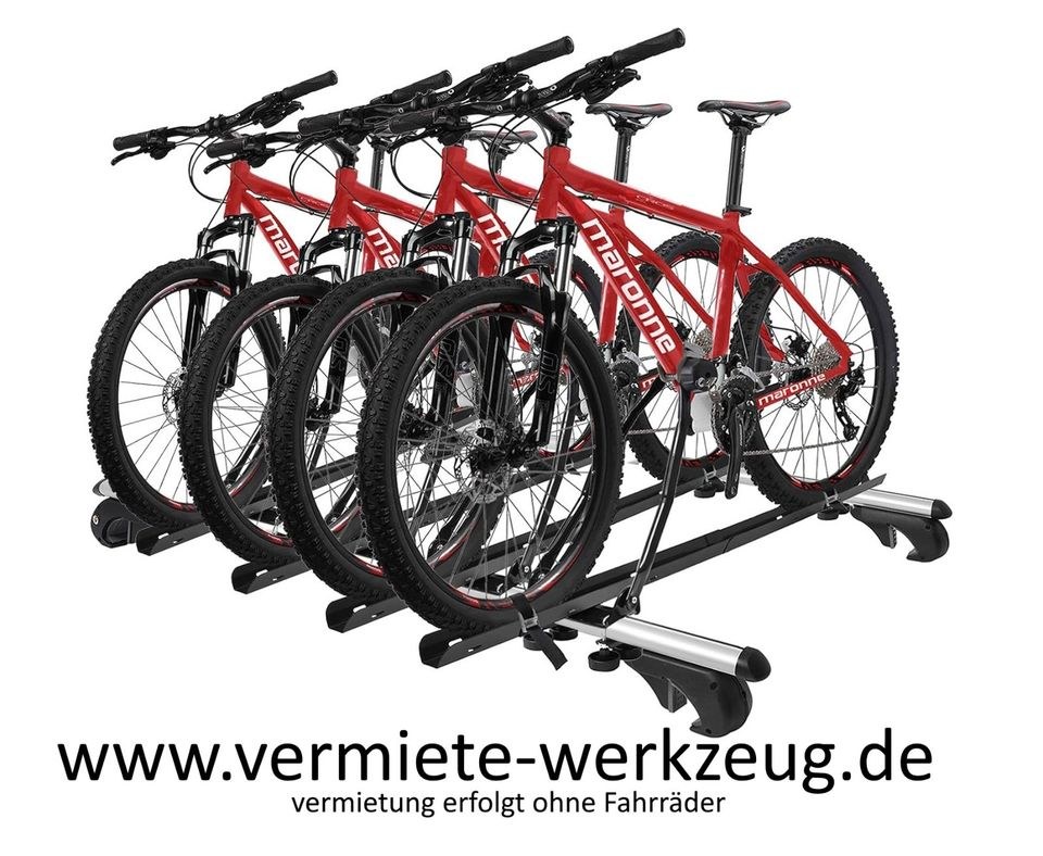 Fahrradträger Fahrräder Auto 4 Fach Dachreling mieten – 3